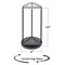 Azar Displays Three-Sided Revolving Sign and Menu Holder, 4 in. W x 10 in. H 193728-WHT - alternate 2